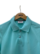 NOVO POLO MAS MC SLIM BORD ESSENCIAL AZUL BEBE